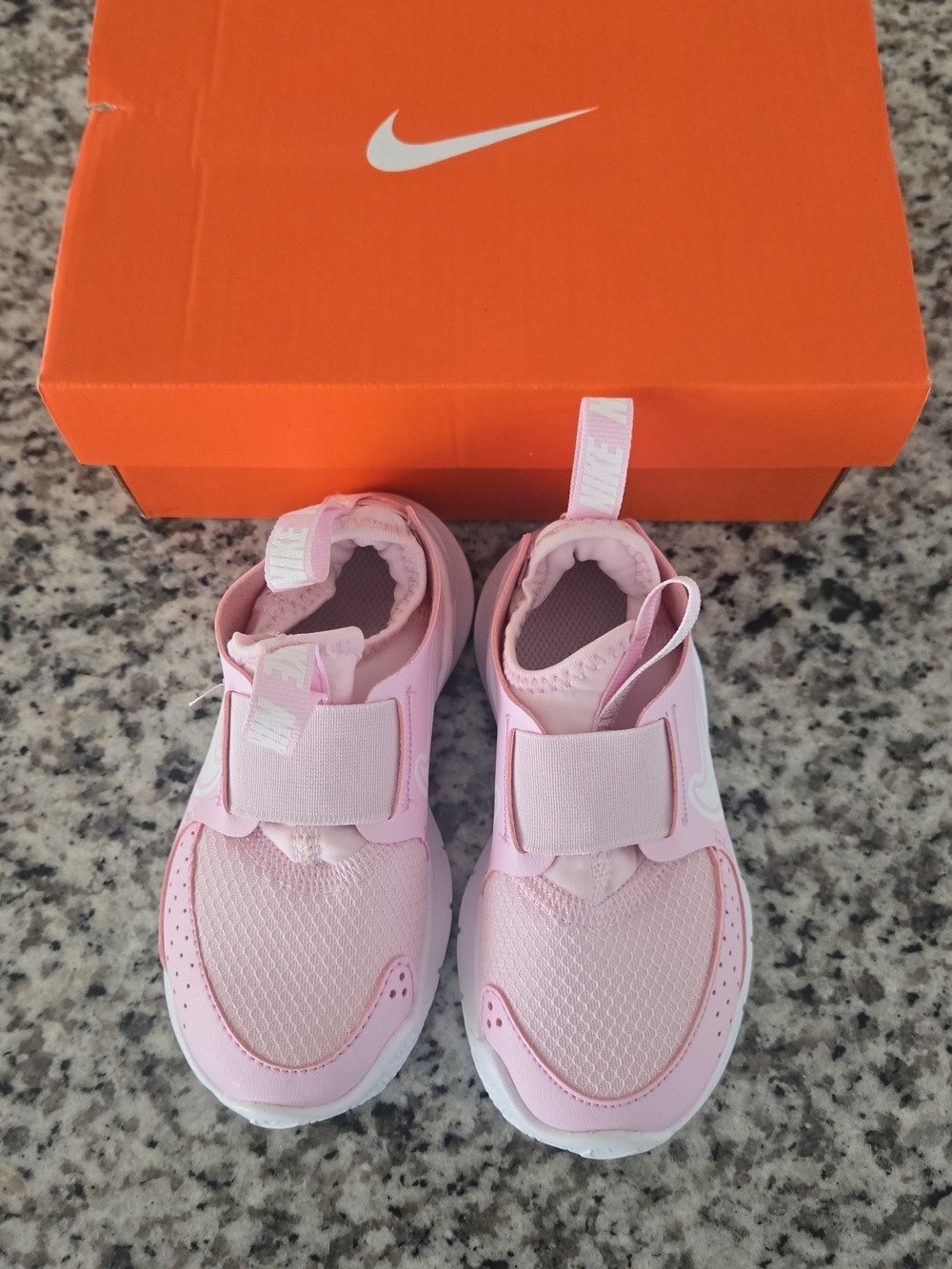 NWT Nike Kids' Pink Slip-On Flex Runner Sneakers